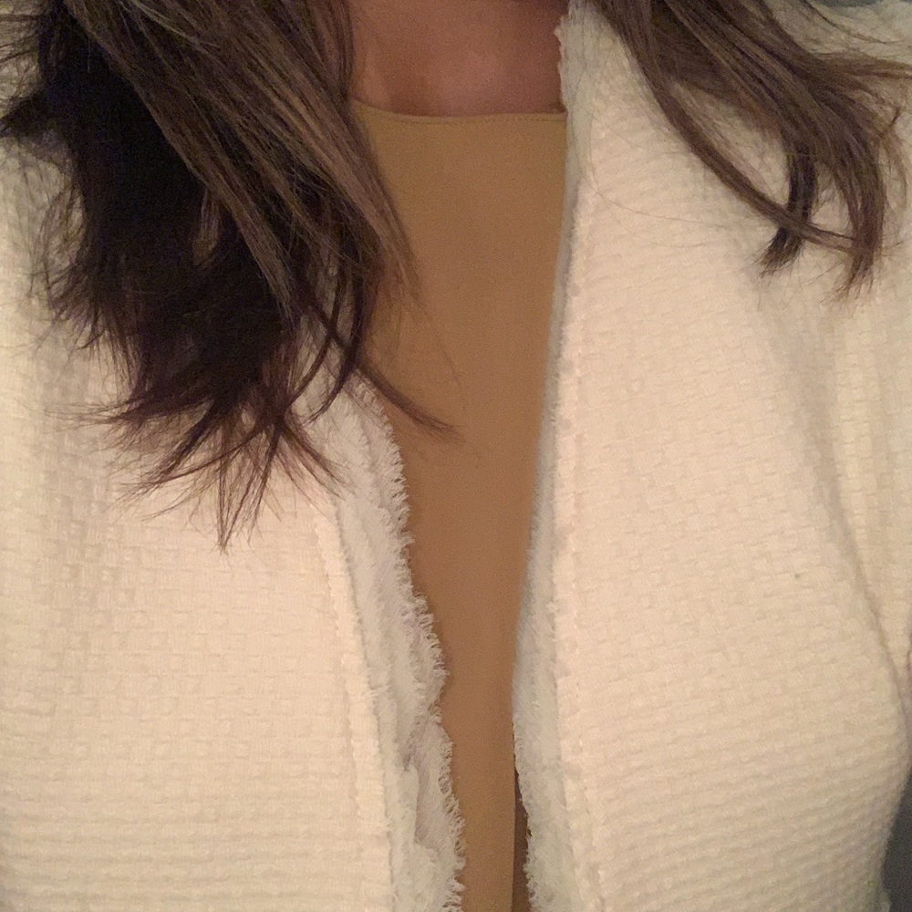 Cream, Off-white Banana Republic Dressy Blazer